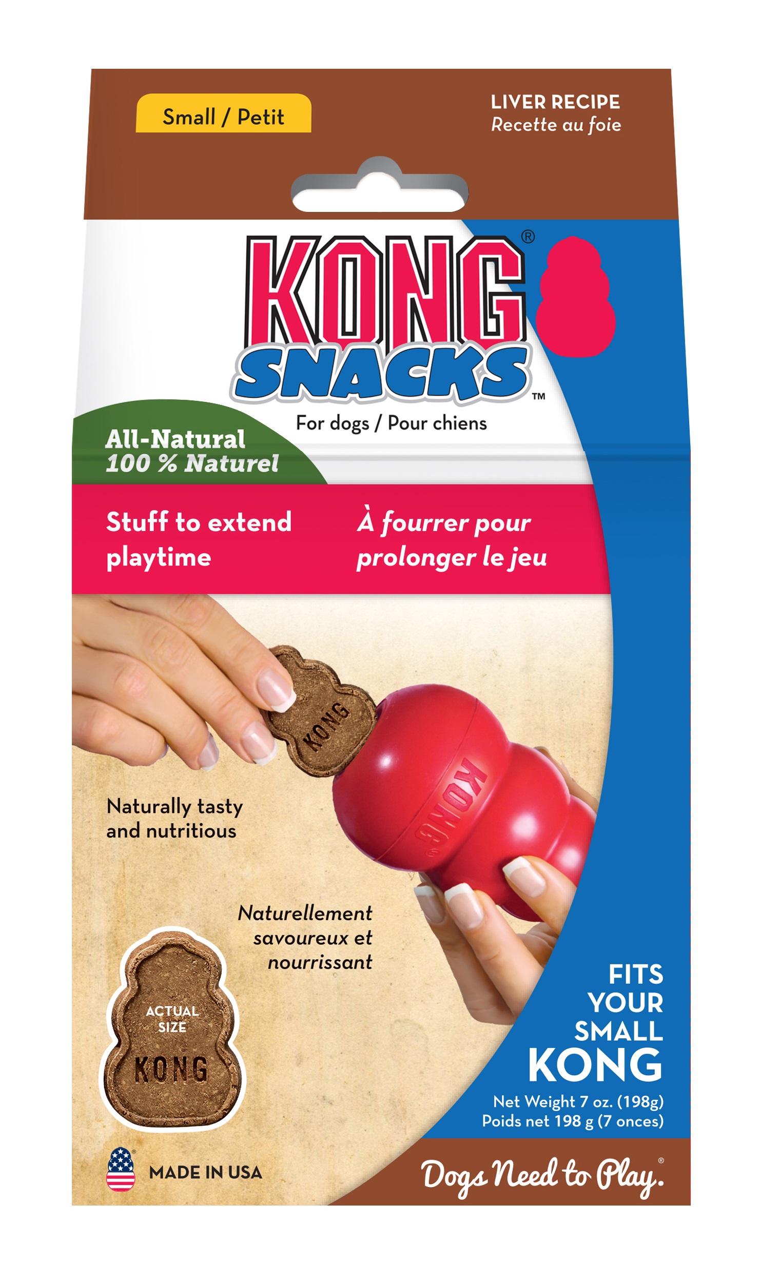 KONG Snacks liver S 198g