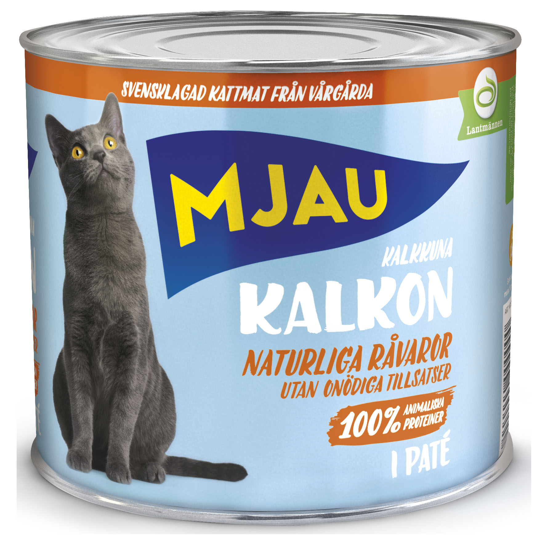 Mjau Paté med kalkon 635g