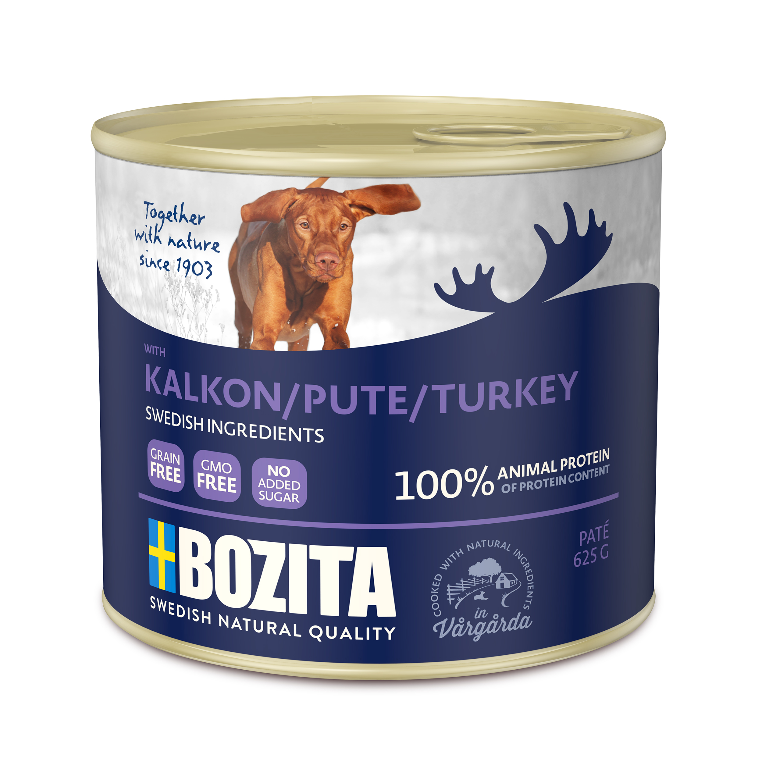 Bozita Paté med kalkon 625g