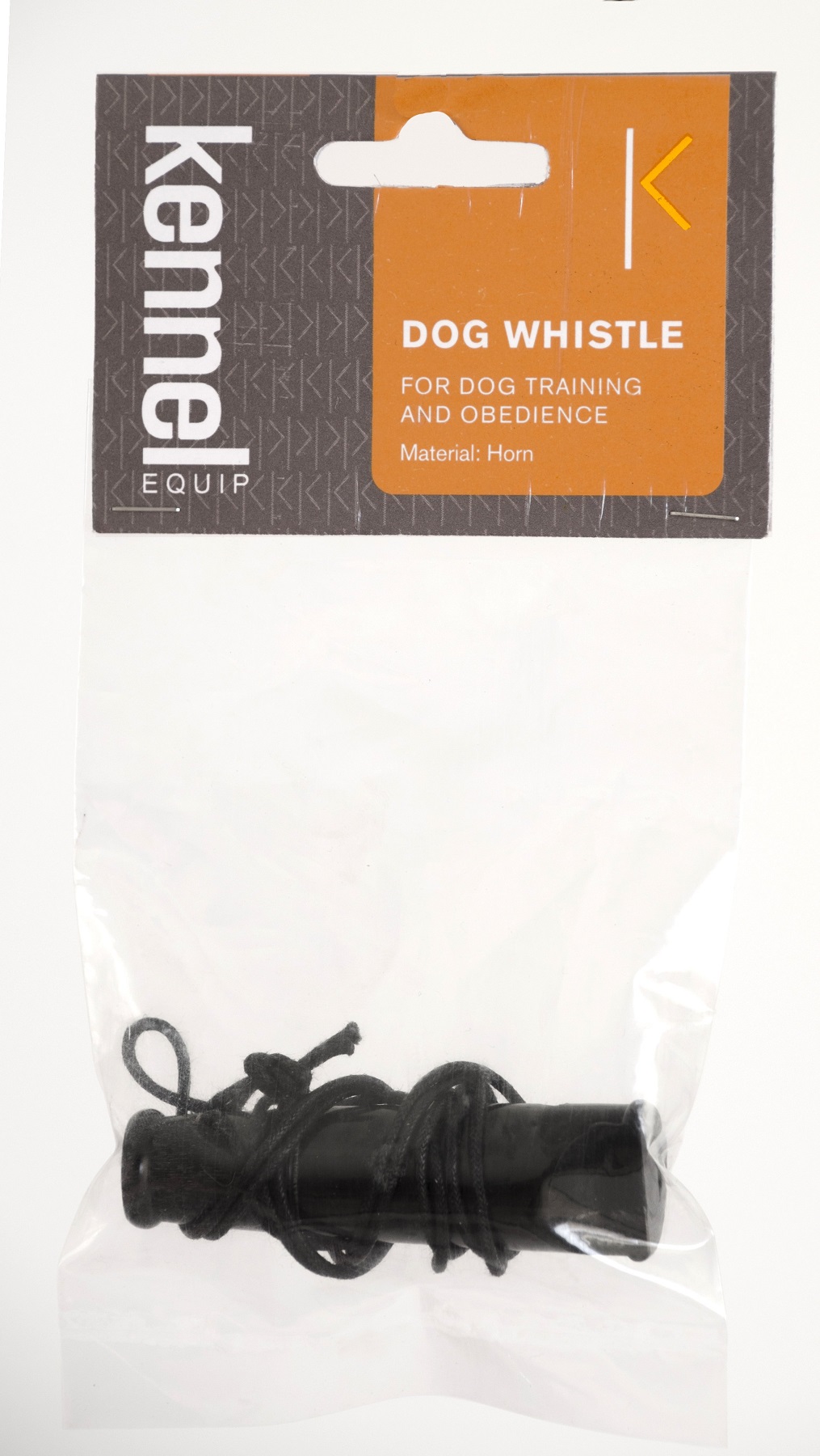 | Visselpipa Horn enkelton Svart 7,5cm
