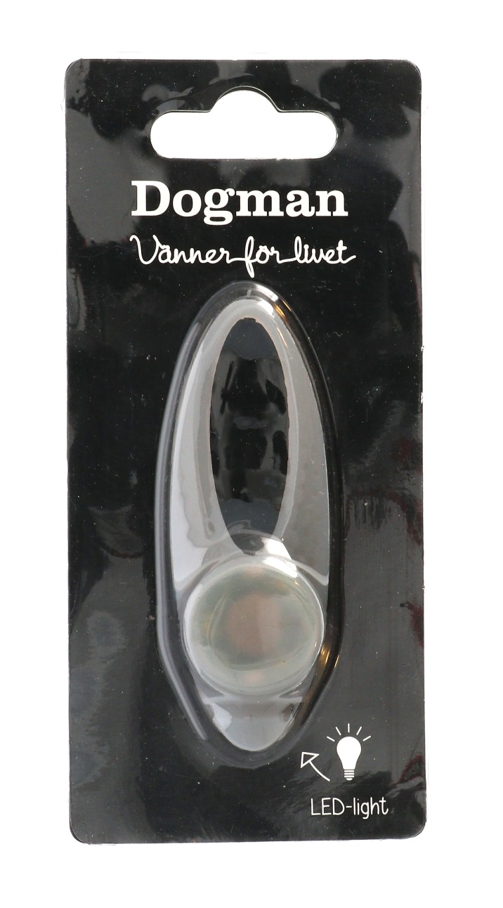 Dogman Blinklampa Basic LED Grå 8cm