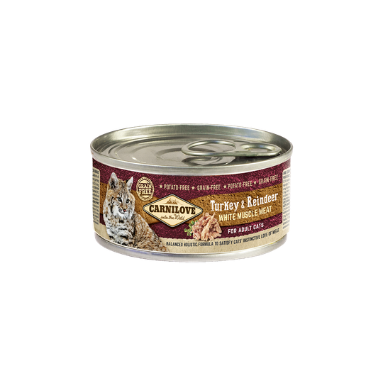Carnilove Meat Turkey o Reindeer 100g