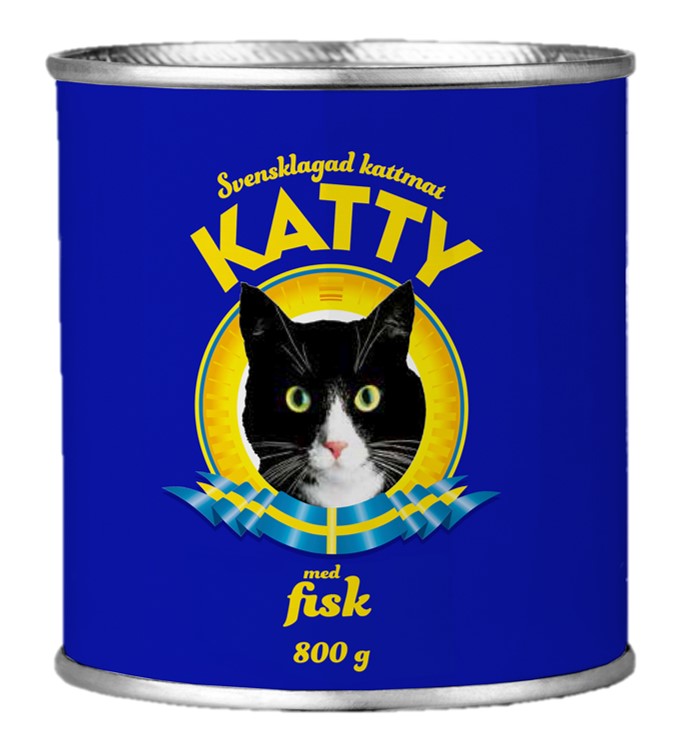 Katty Våtfoder med fisk 800g
