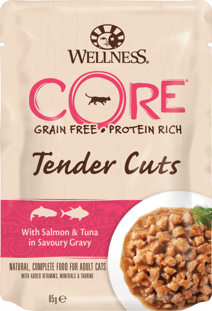 Core TC pouch Salmon o Tuna 85g