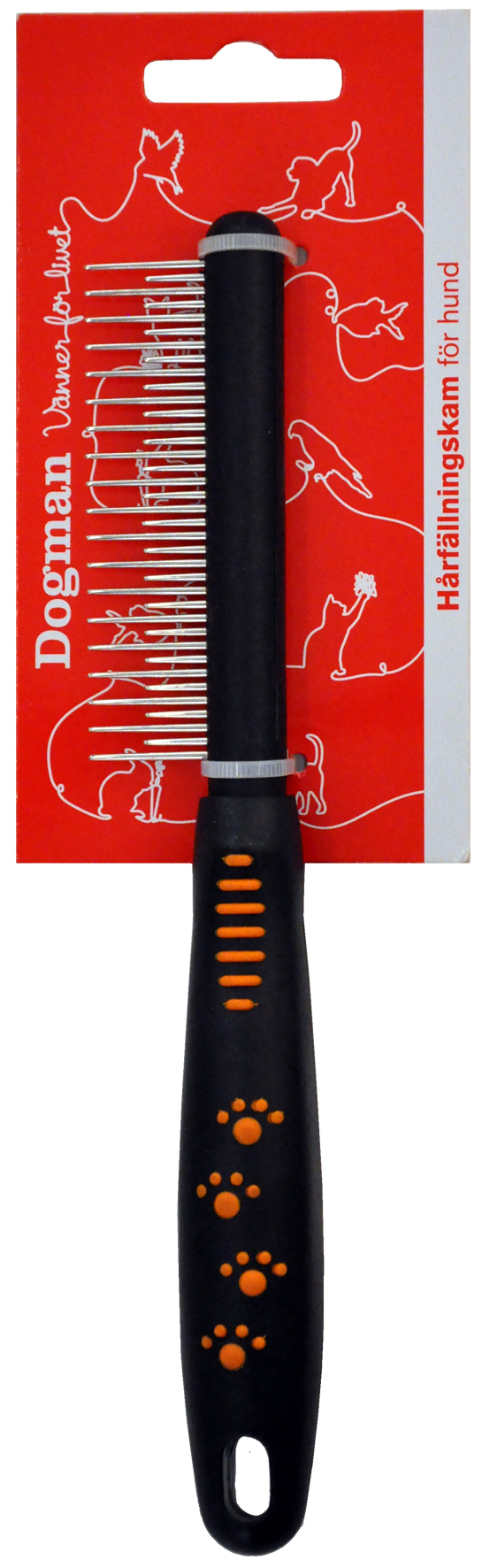 Dogman Kam utredning Svart 21,5cm