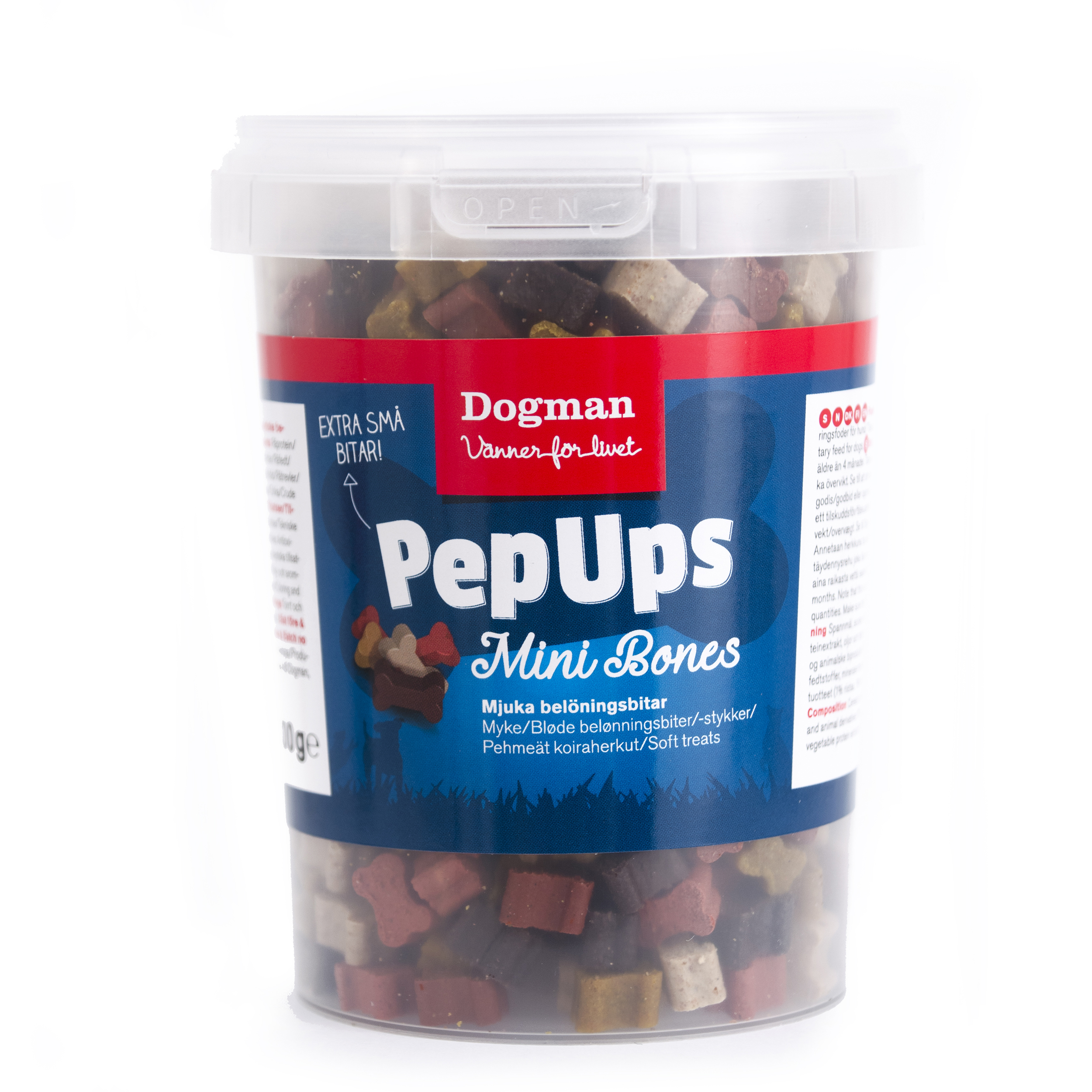 Dogman PepUps Mini Bones 300g