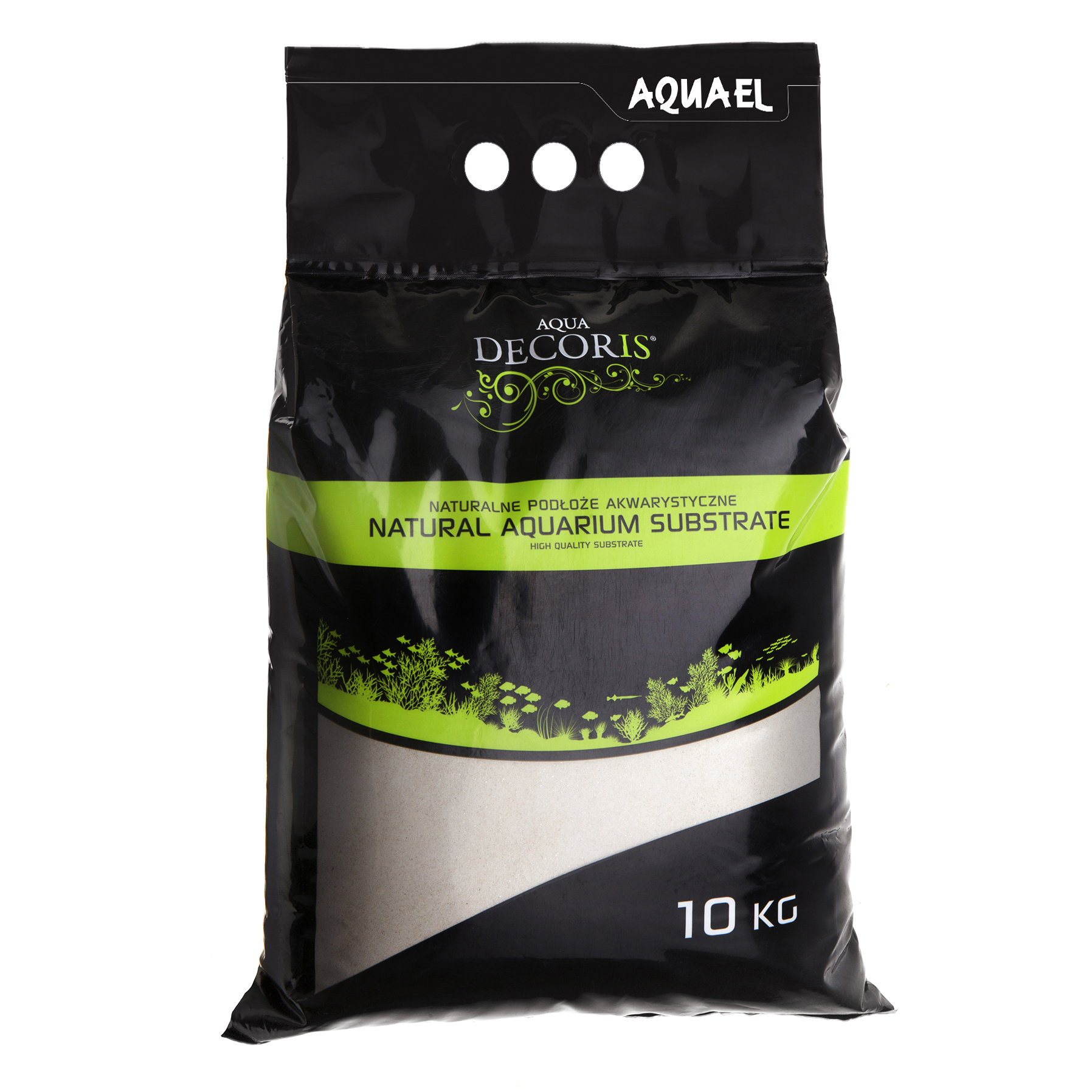 Aquael Akvariegrus Decoris Grå 0,1-0,3mm 10kg