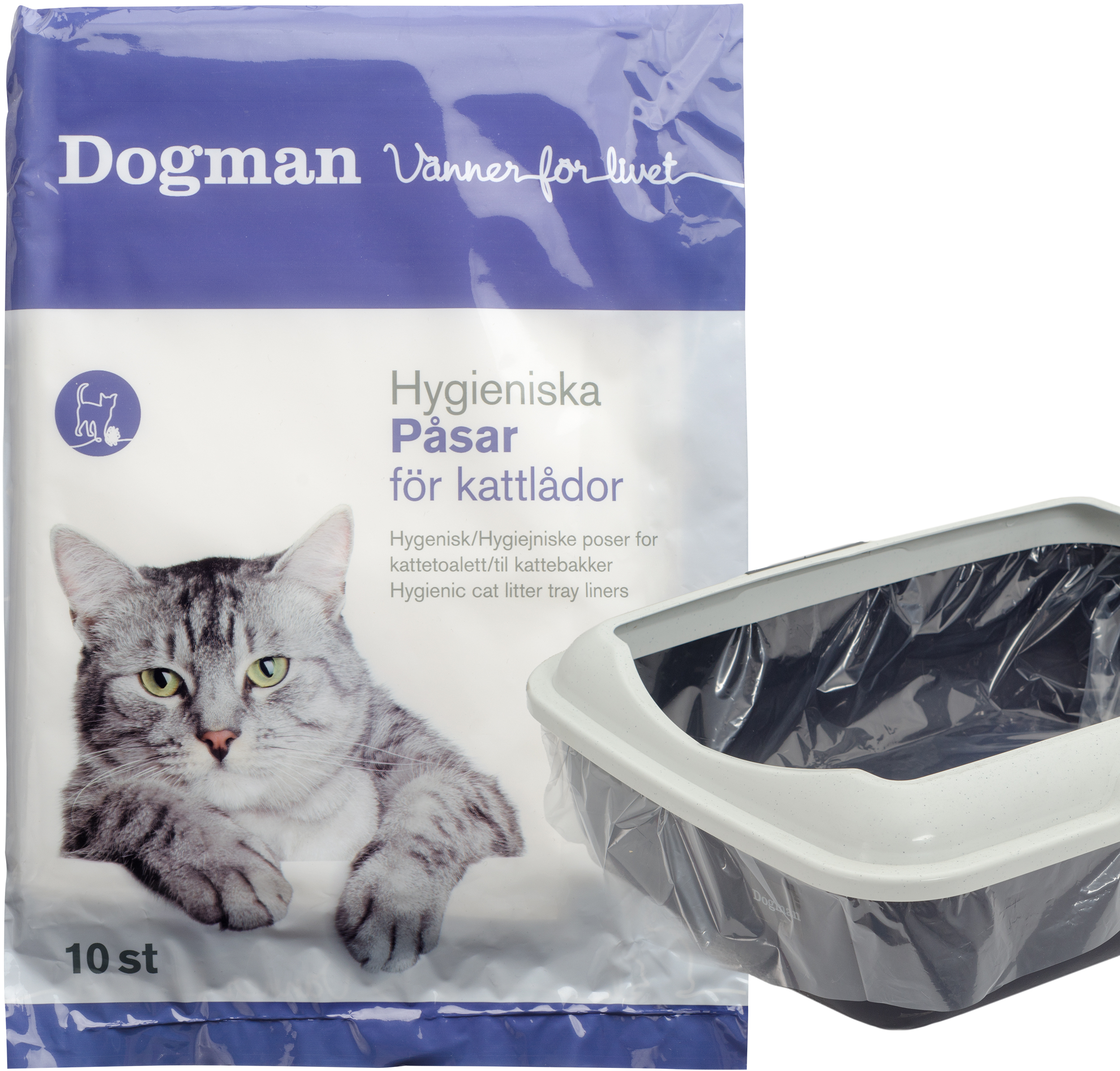 Dogman Påsar till kattlådor M 48cm