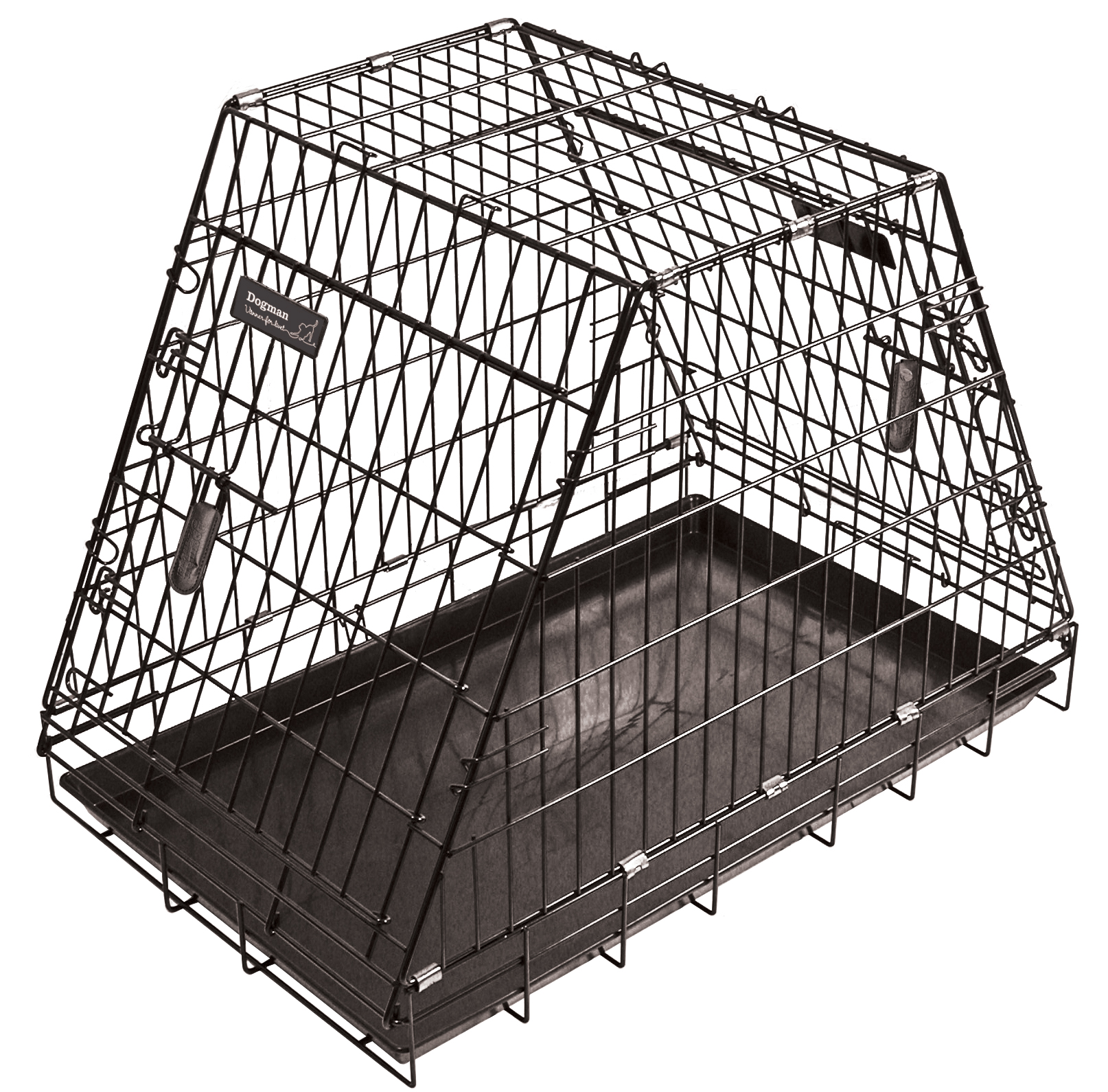 Dogman Stålbur Standard pyramid Svart 77,5cm