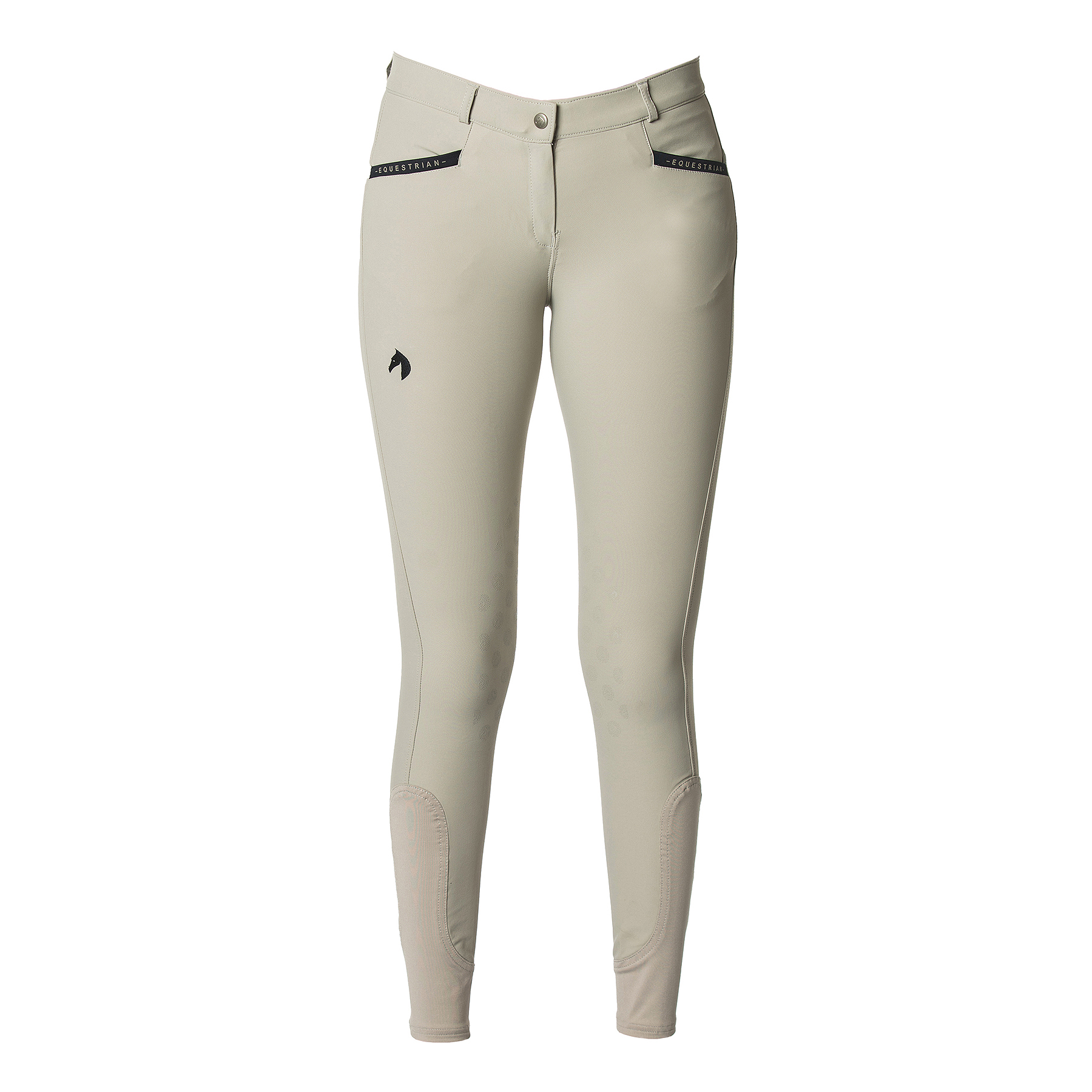 Jacson Hedvig Ridbyxa knäskodd Beige 146-152