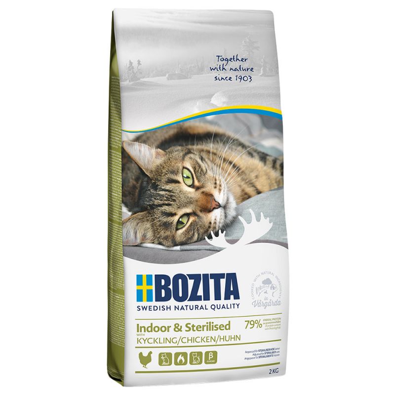 Bozita Indoor Sterilized chicken 10kg