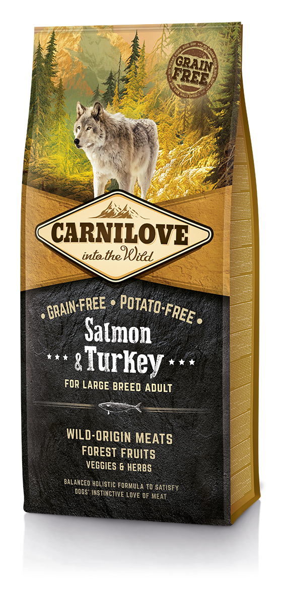 Carnilove Salmon o Turkey Adult Large 12Kg