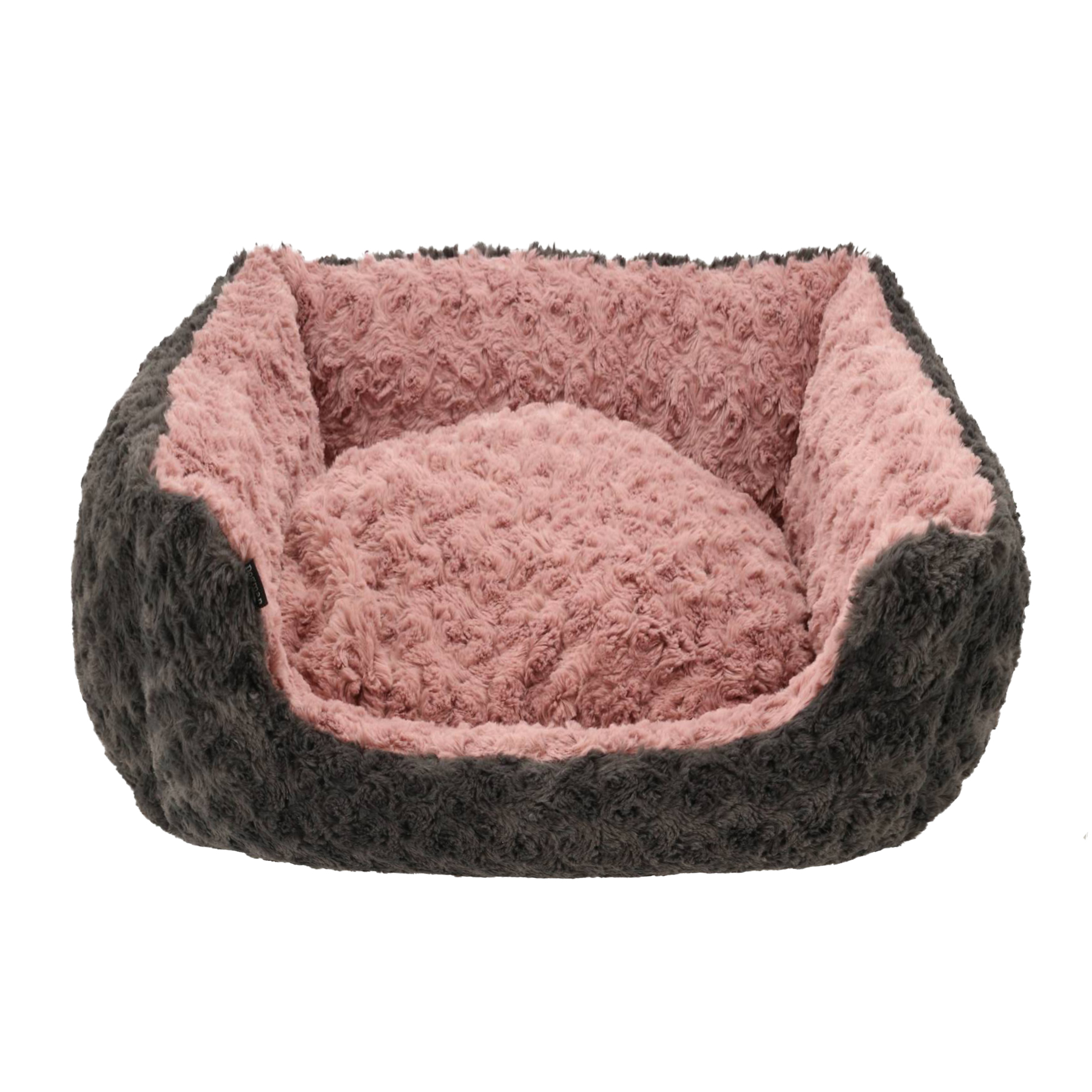 Dogman Bädd Supersoft rektangulär Rosa S 50cm