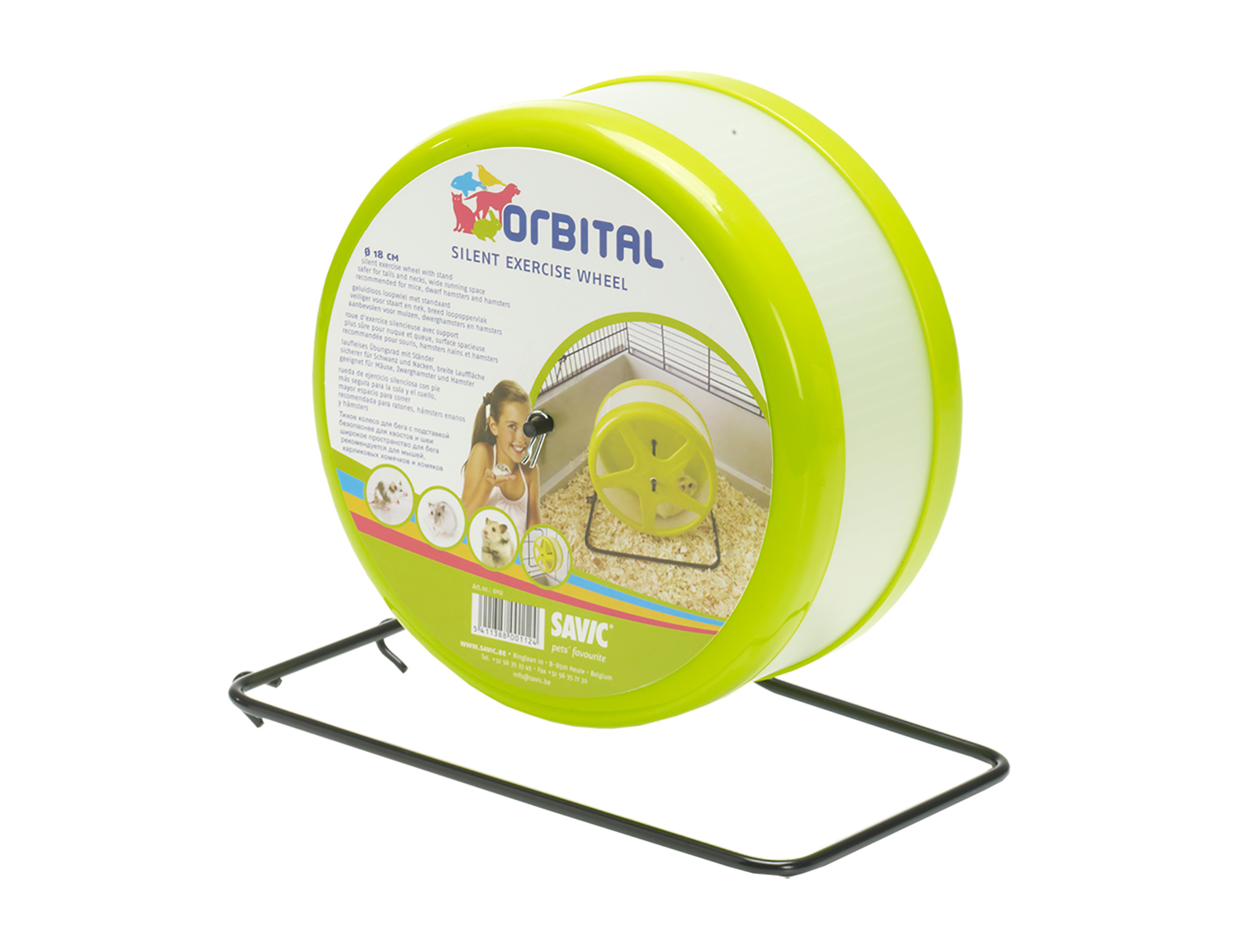 Savic Springhjul Orbital Grön L 18cm
