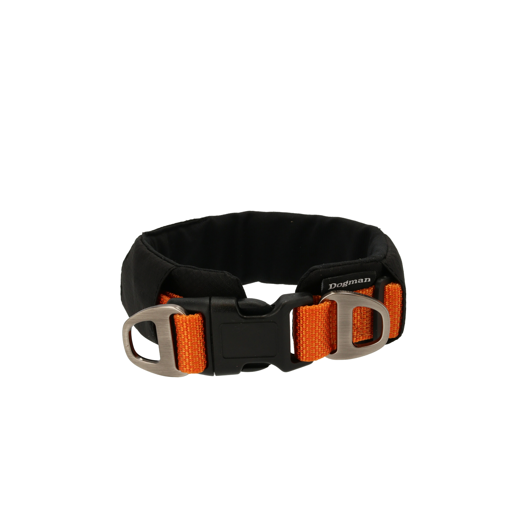 Dogman Fodrat halsband Emmi ställbart Orange XS