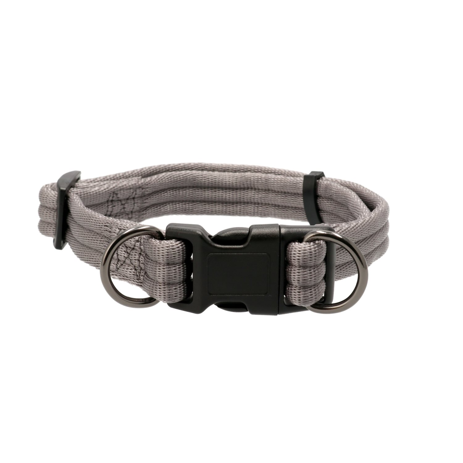 Dogman Kanalhalsband Vera ställbart Grå L/XL