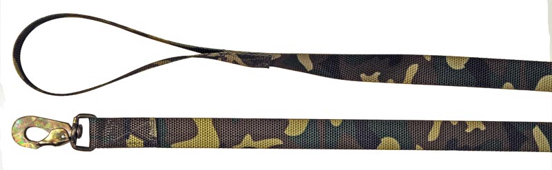 Alac Nylonkoppel Camo Grön XL 190cm