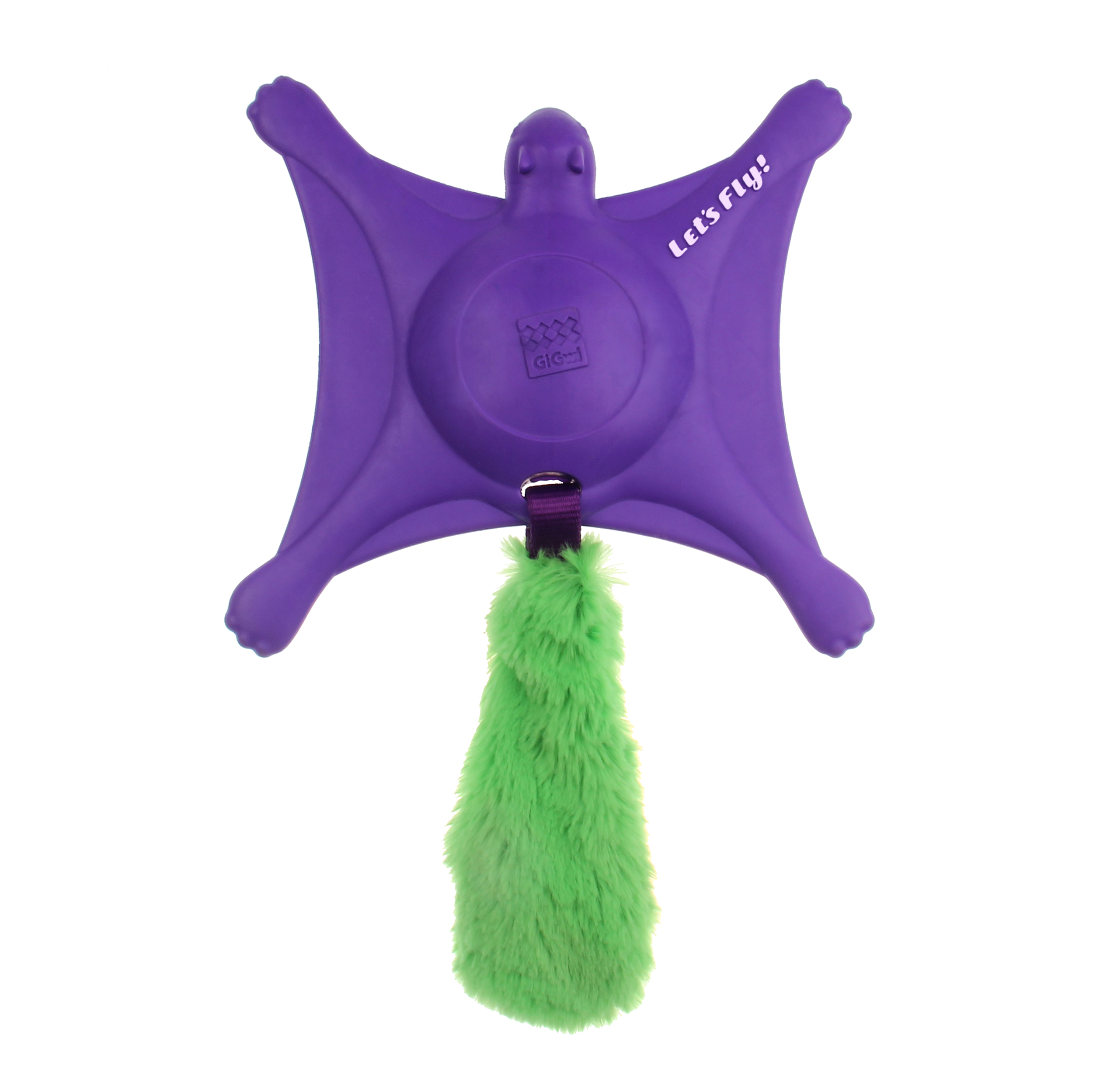 GiGwi Leksak LetsFly! Frisbee Lila L 30cm