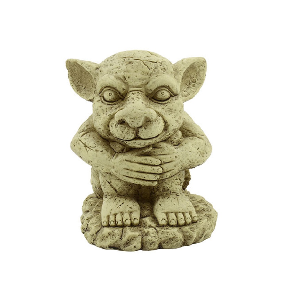 Dogman Dekor Stenmonster Grå M 13cm