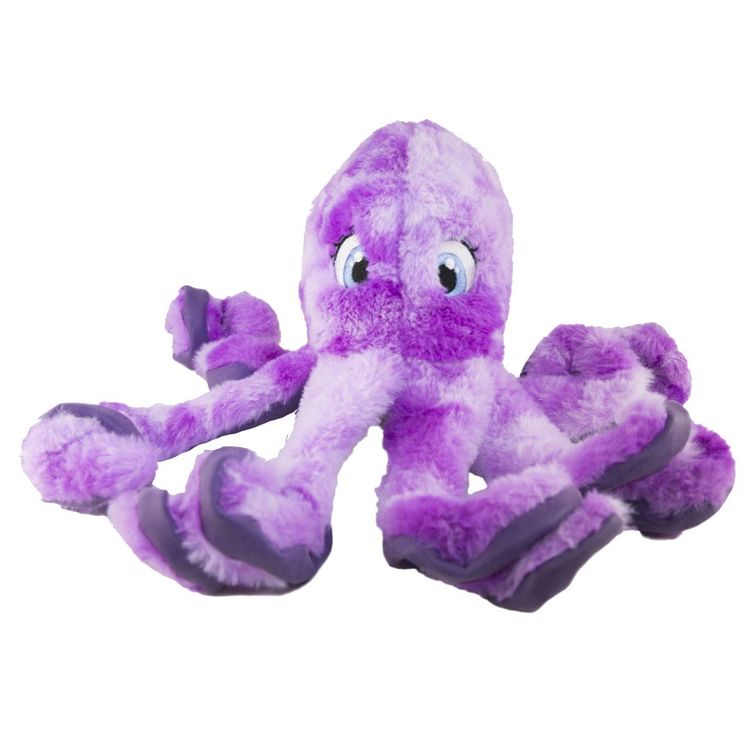 KONG Leksak SoftSeas Octopus Lila S 20cm