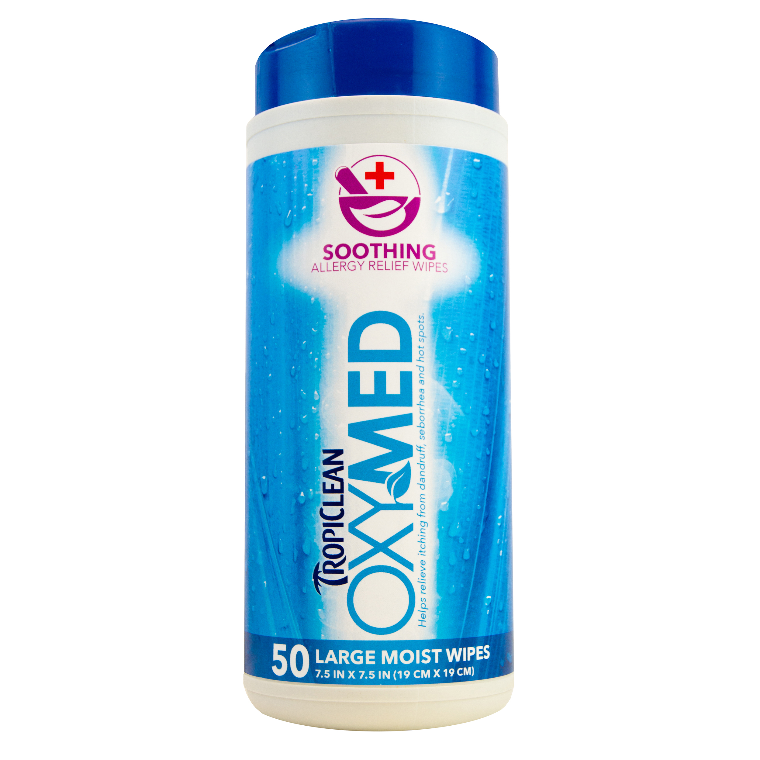 Tropiclean Oxymed Allergyrelief Wipes 50p