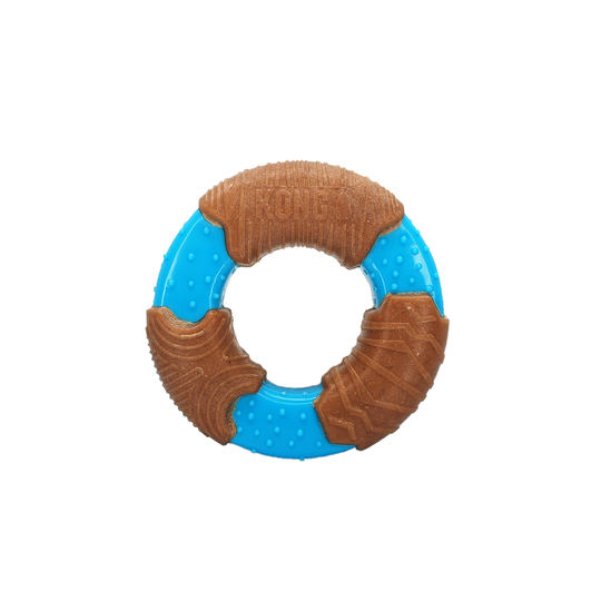 KONG Leksak CoreStrength Bamb. Ring Flerfärgad S 11,5cm