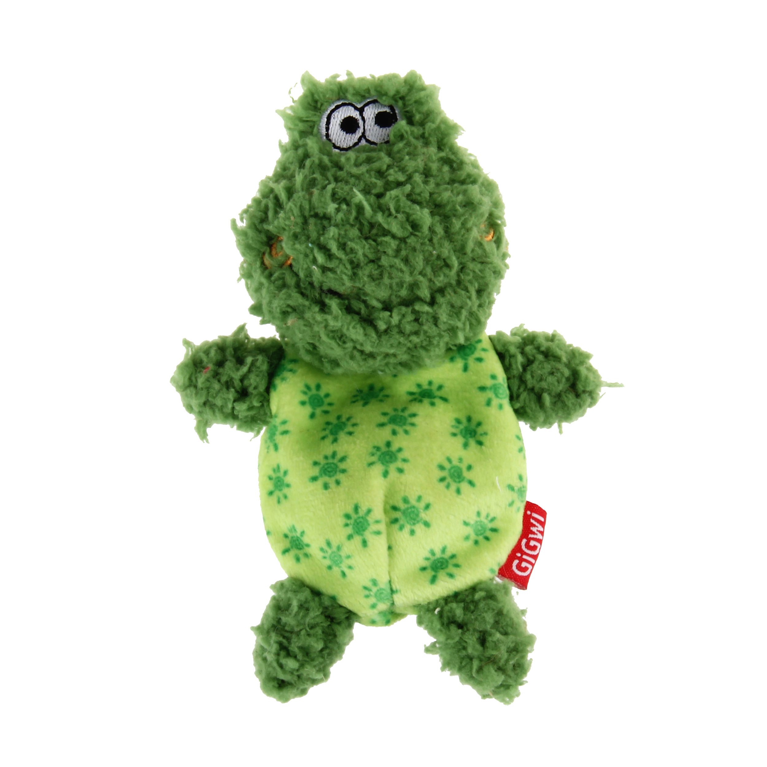 GiGwi Leksak PlushFriendz Frog Grön XS 13cm