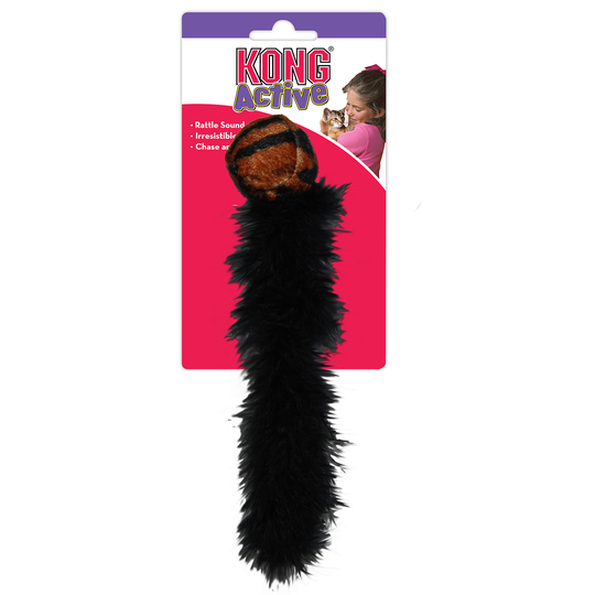 KONG Leksak Active Wild Tails Mix 23cm