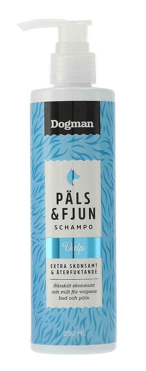Dogman Schampo Päls o Fjun Valp 250ml