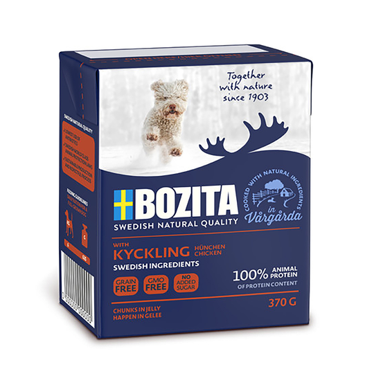 Bozita Bitar i gelé med kyckling 370g
