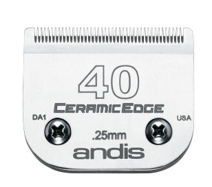 Andis Skär CeramicEdge nr 40 Metall Nr 40, 0,25mm