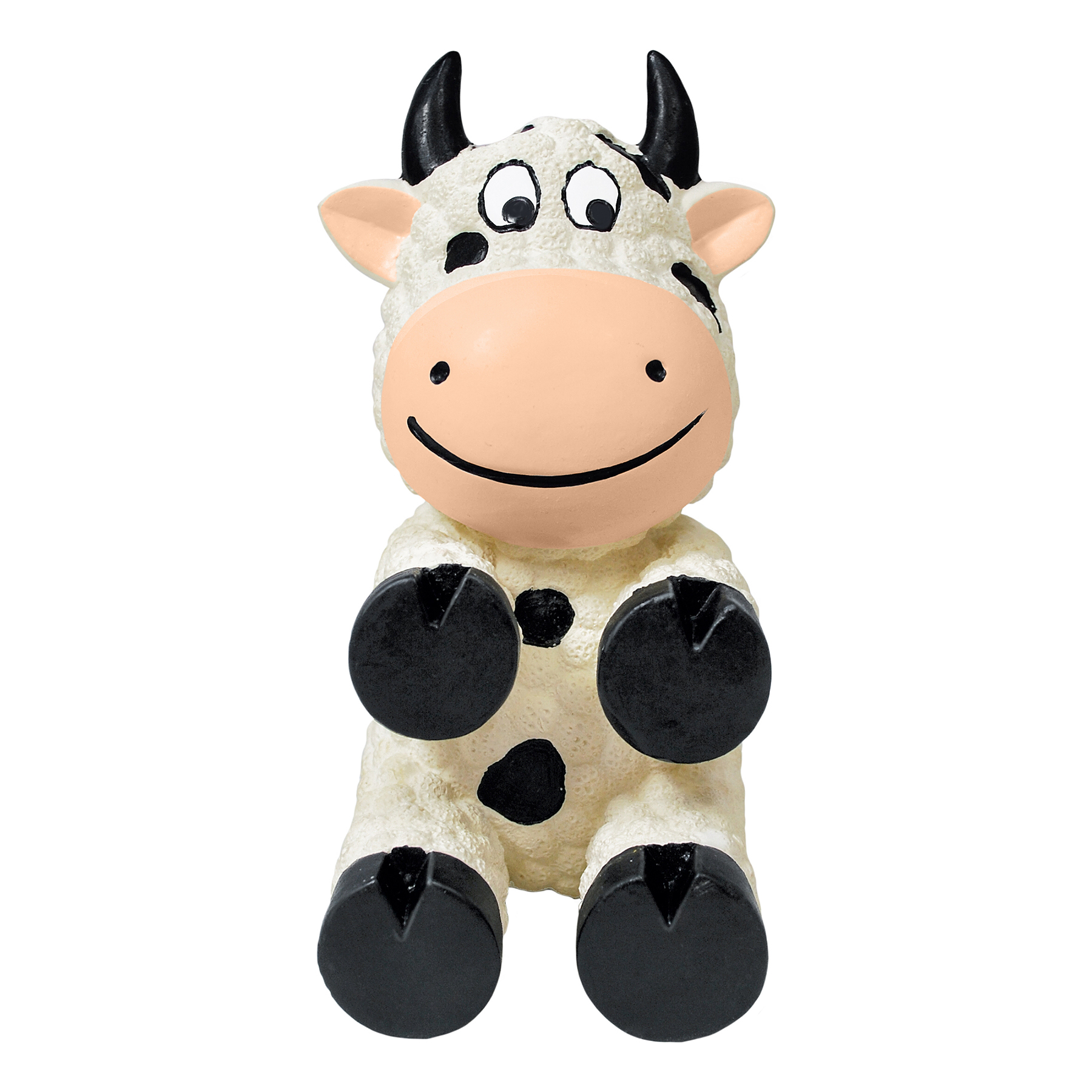 KONG Leksak Wiggi Cow Flerfärgad S 13cm