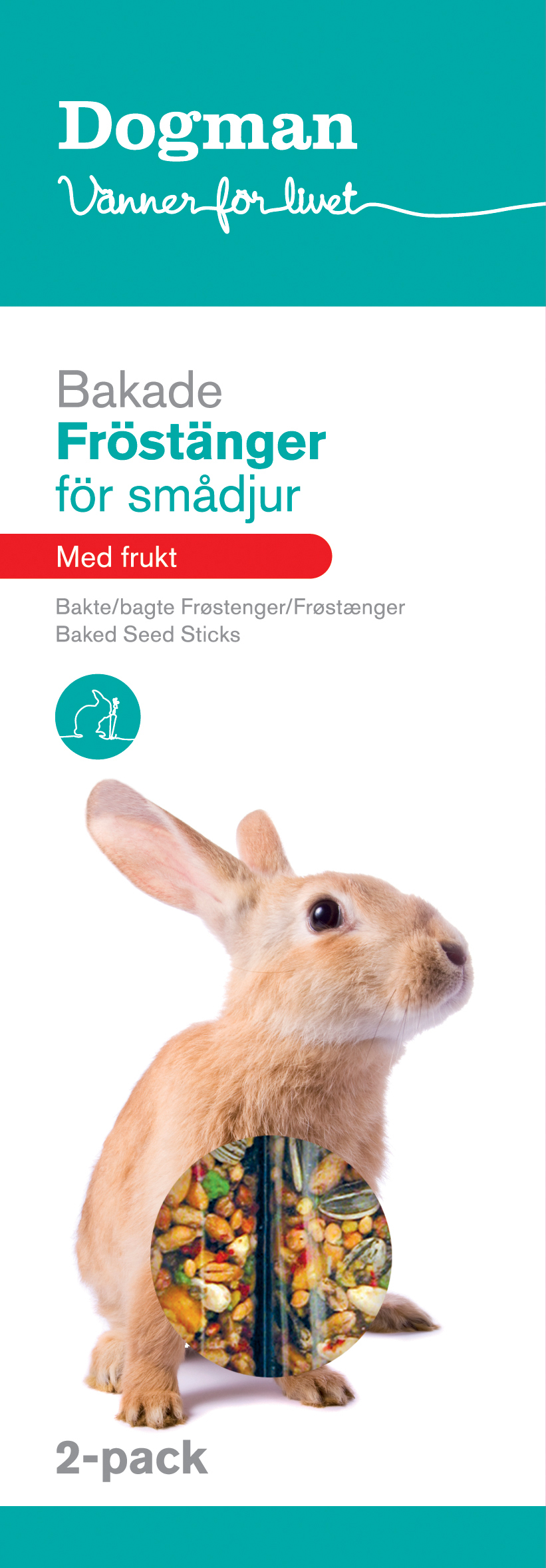 Dogman Fröstänger frukt 2p 112g