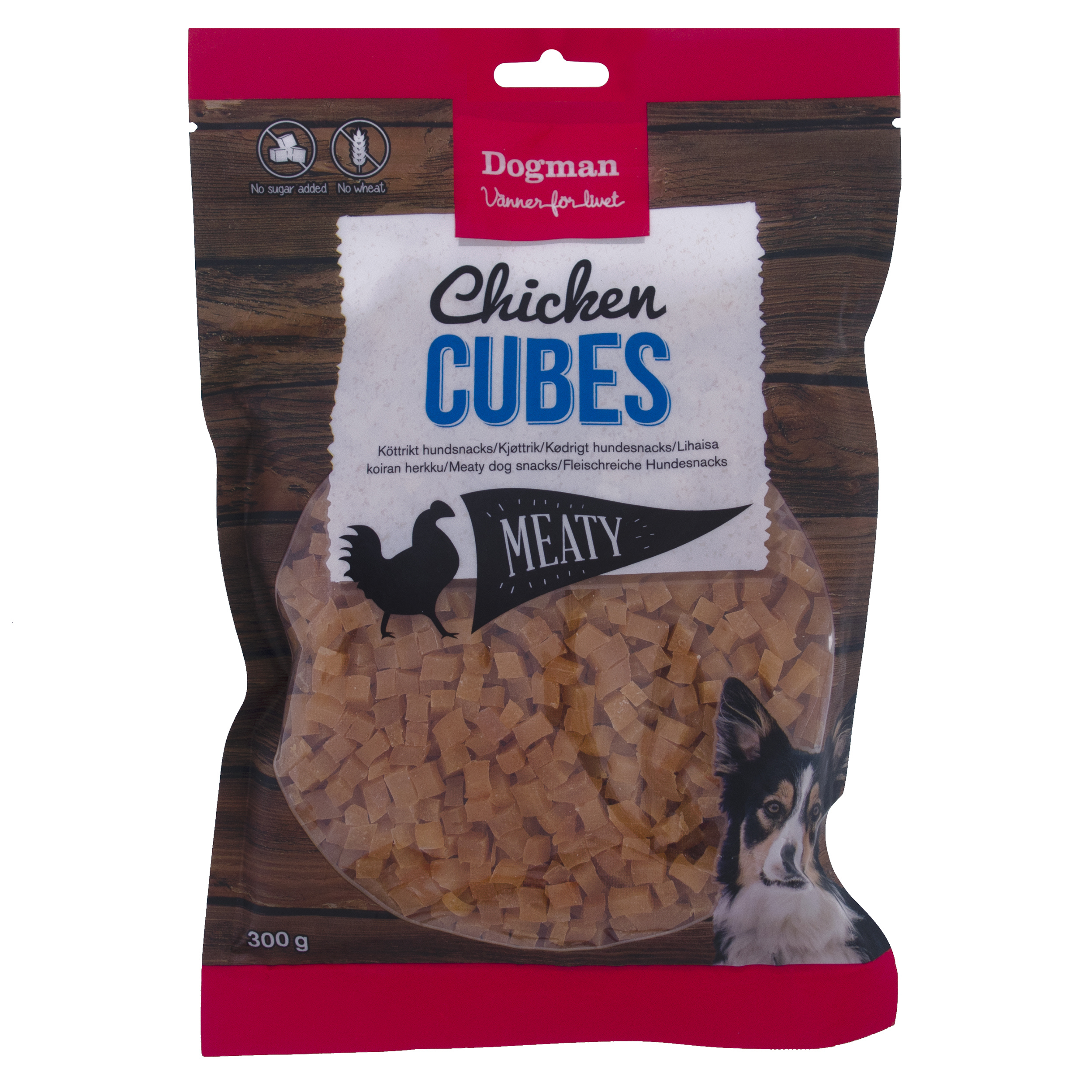 Dogman Chicken cubes 300g