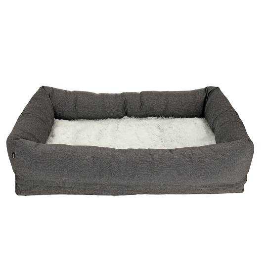 Dogman Bädd Classy Memory foam rekt. Grå M 60cm