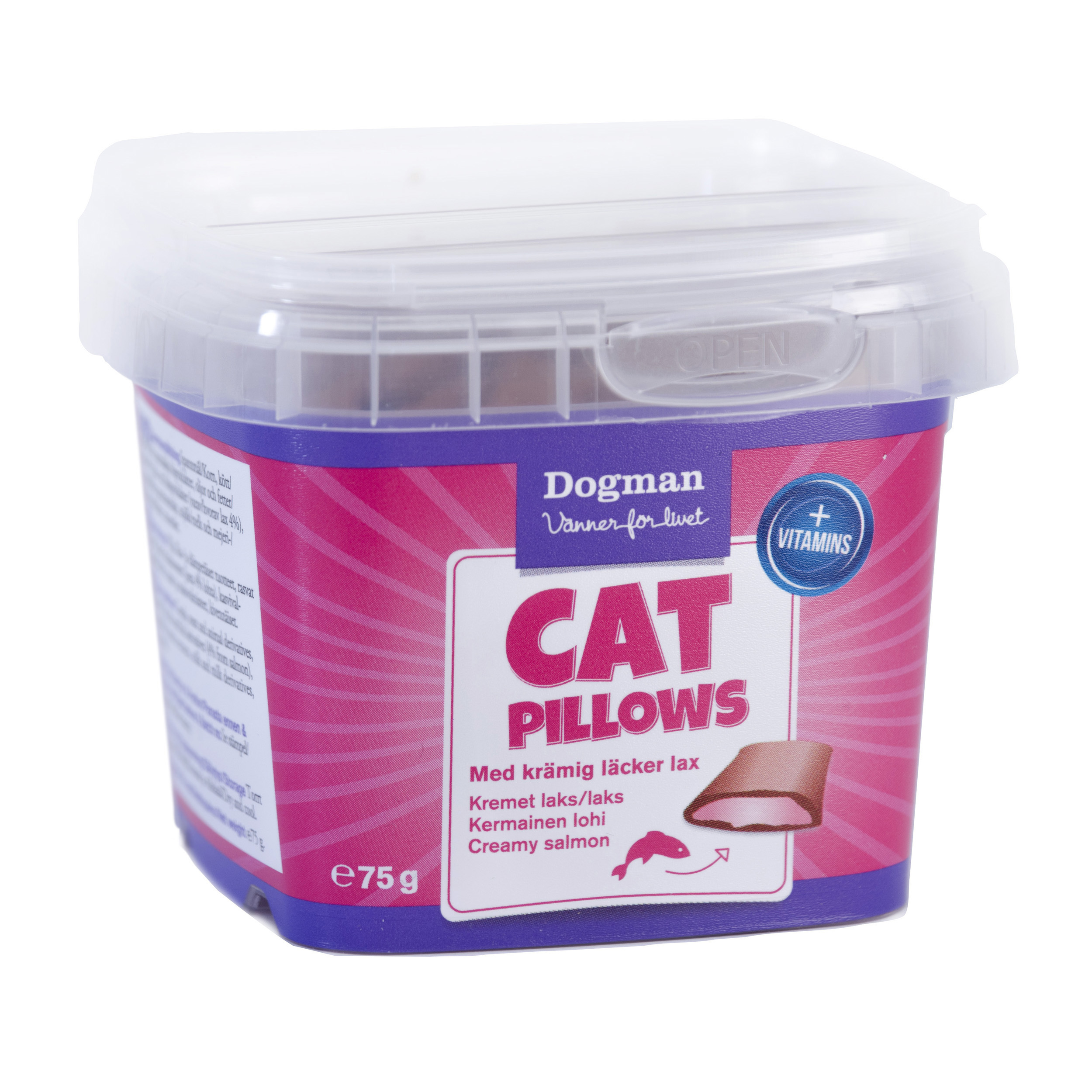 Dogman Pillows krämig lax 75g