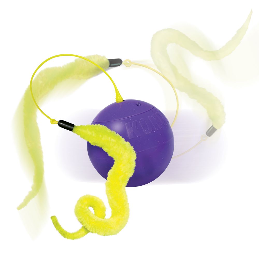 KONG Leksak Purrsuit Whirlwind Blå 8cm