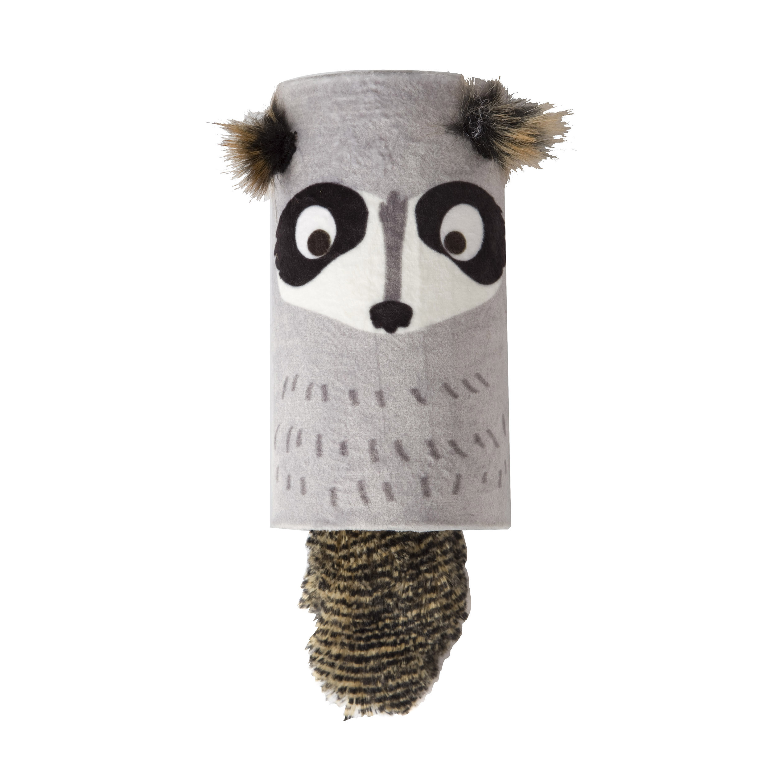GiGwi Leksak MelodyChaser Raccoon Grå 22cm