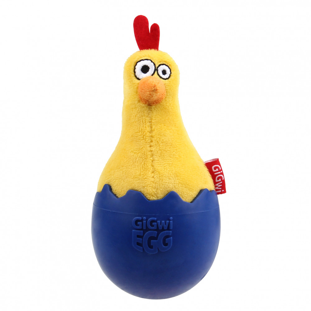 GiGwi Leksak Wobble Egg Flerfärgad M 12,5cm