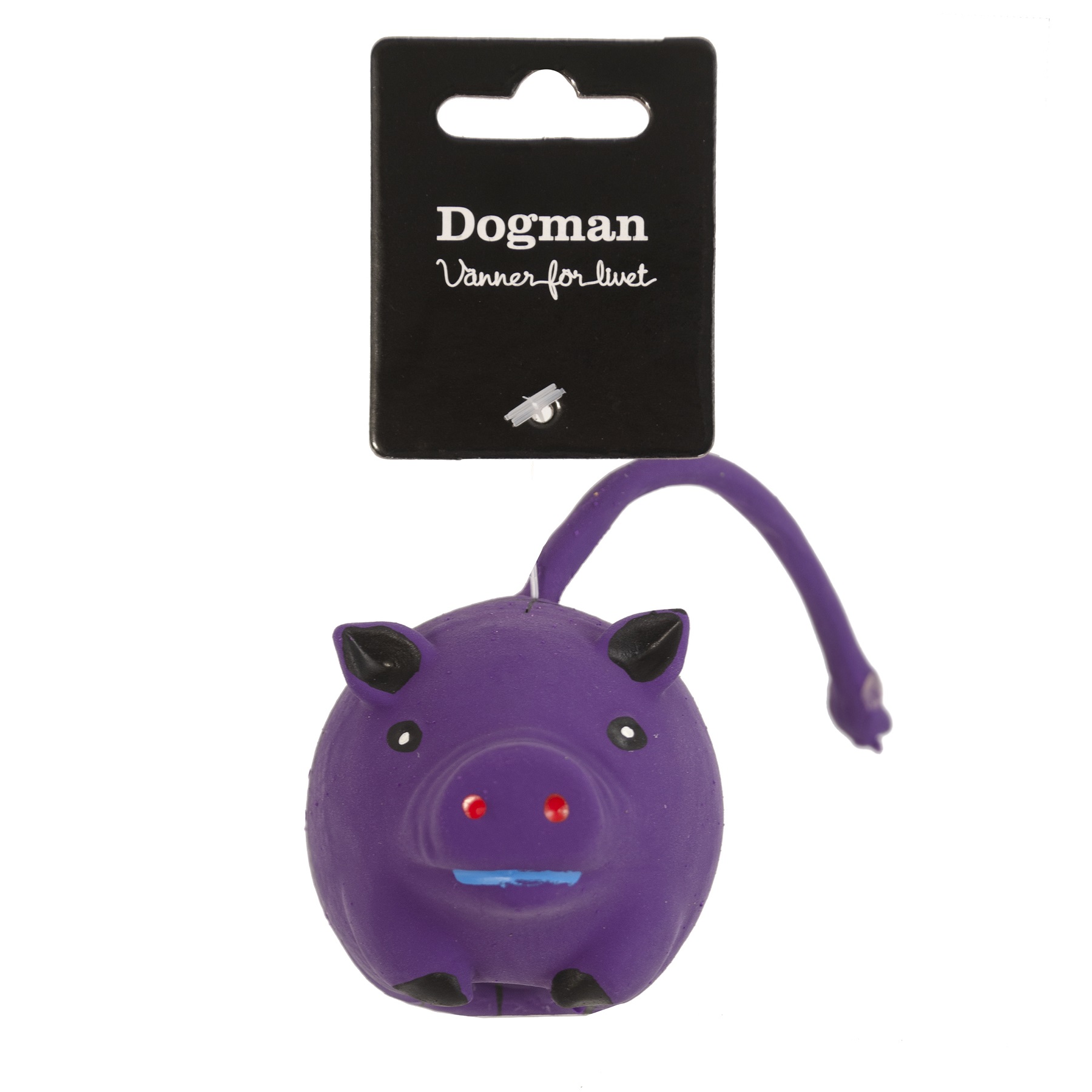 Dogman Leksak Piggy Lila S 21cm