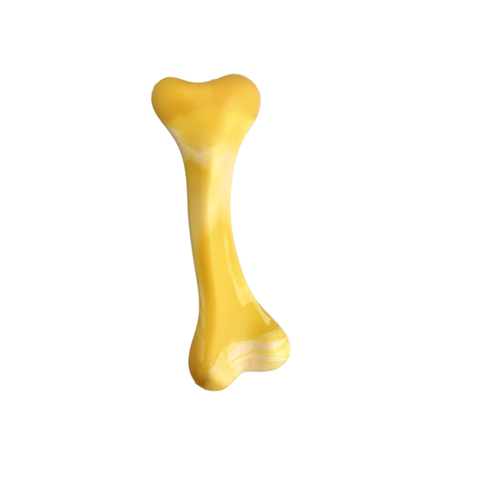 Dogman Leksak Nylonben Benne Gul 16cm