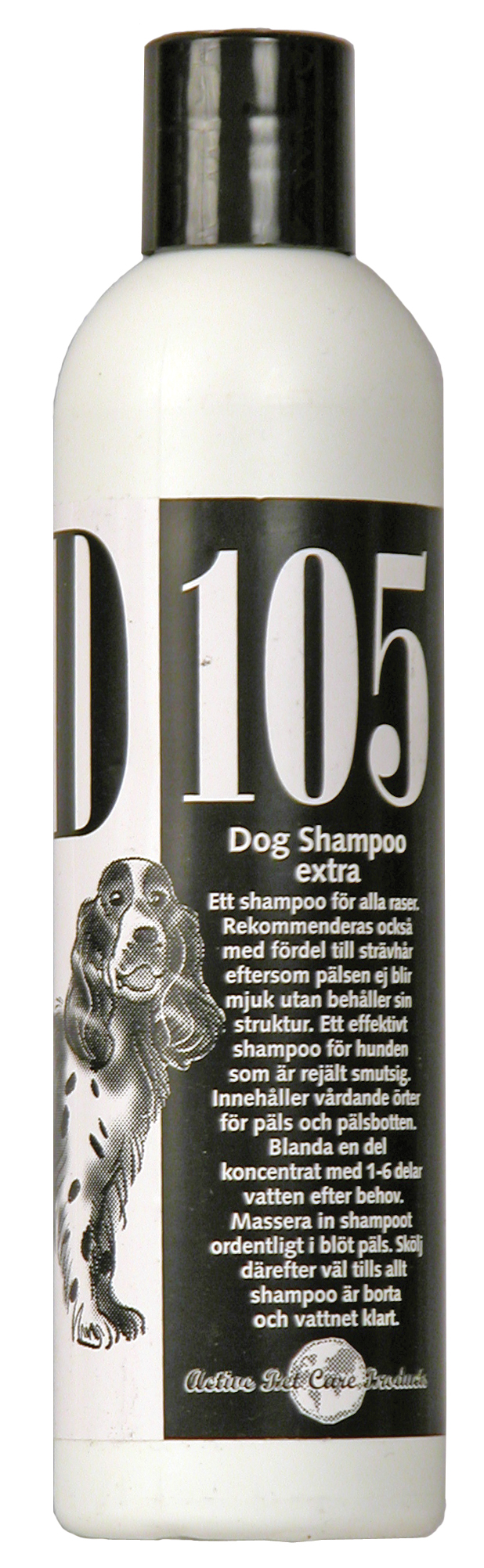 Active Pet Care Schampo D105 Djuprent strävhår 250ml
