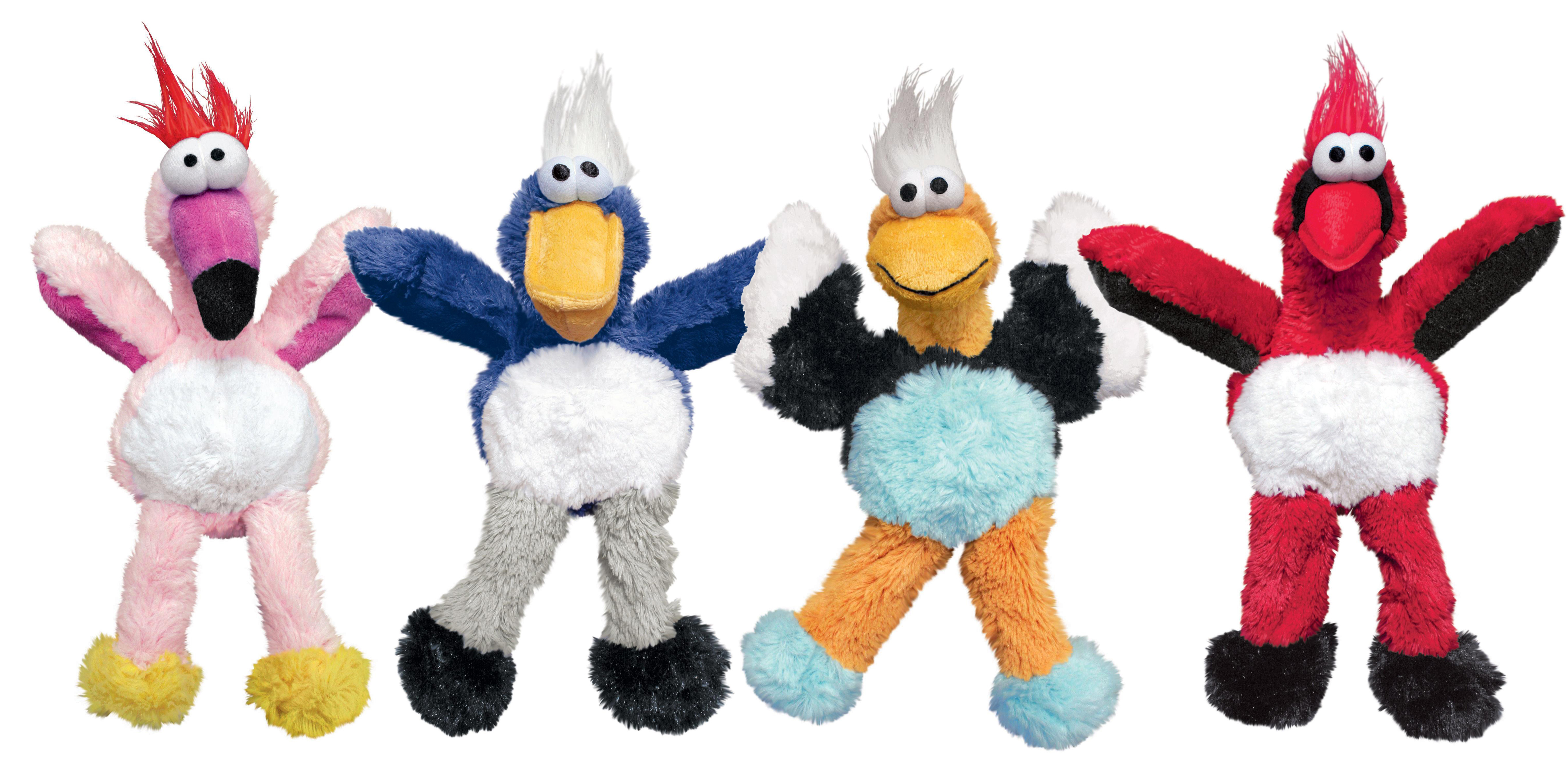 KONG Leksak Wild Knots Birds Mix M/L 31cm