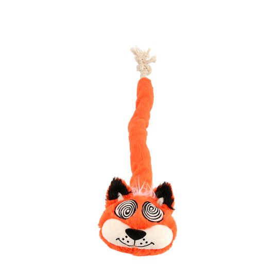 Dogman Leksak SpirreFox lång Orange 25cm