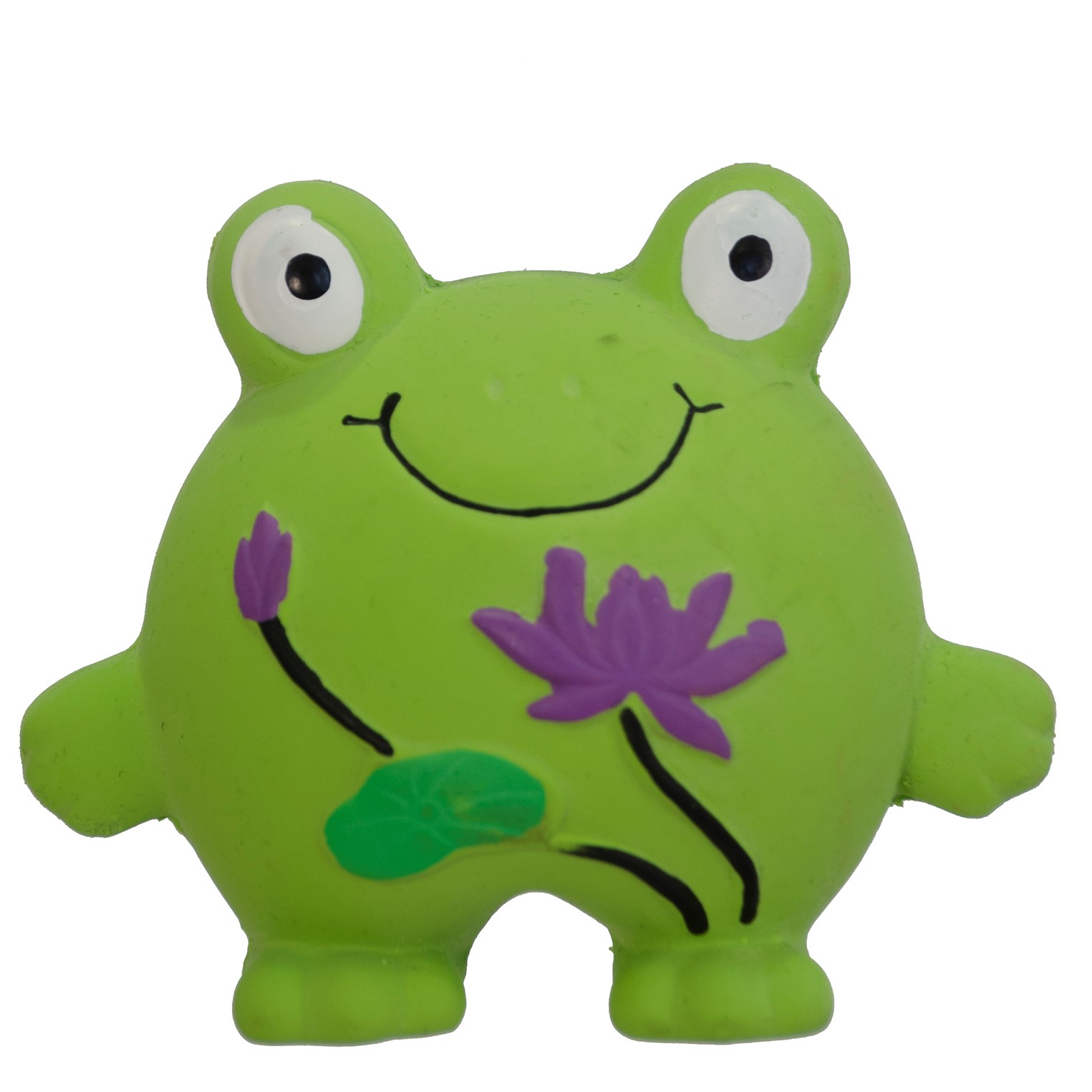 Dogman Leksak Blomstergroda Grön S 10cm