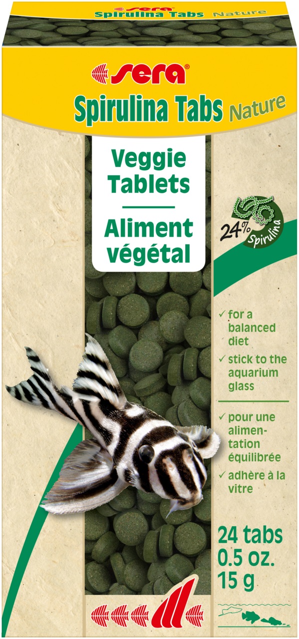 Sera SpirulinaTabs Nature 24p 15g