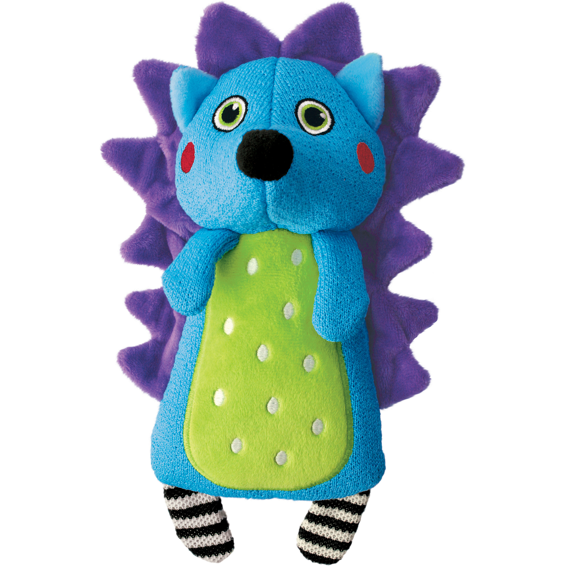 KONG Leksak Whoopz Hedgehog Flerfärgad M 24cm