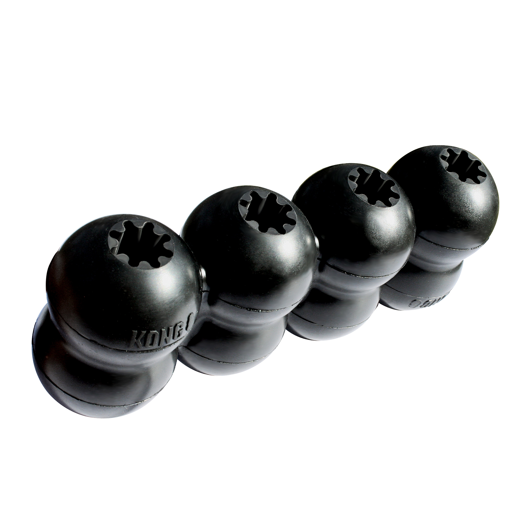 KONG Leksak Extreme Goodie Ribbon Svart L 21cm