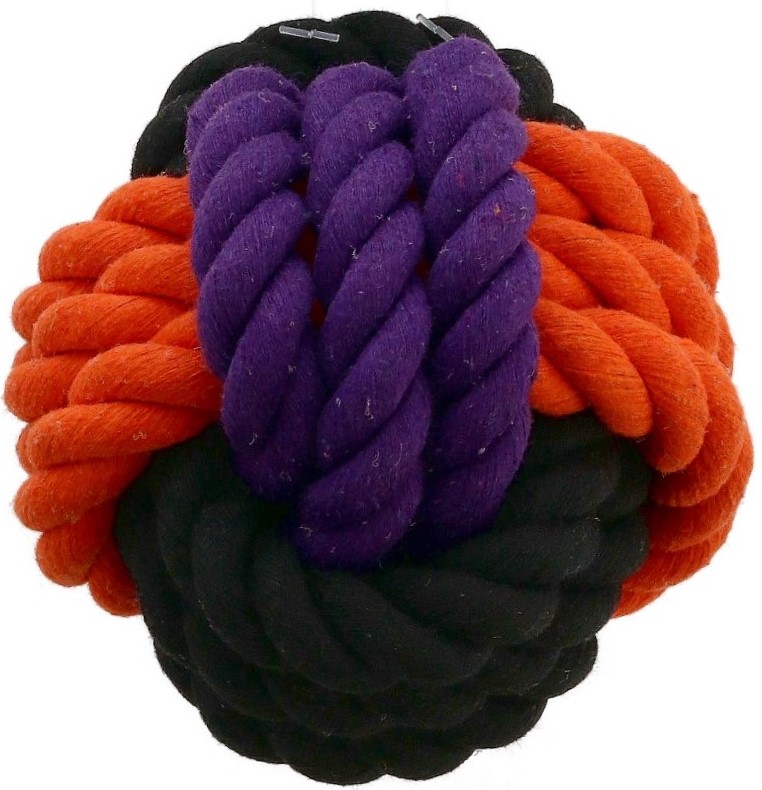 Dogman Leksak Repboll Orange L 9cm