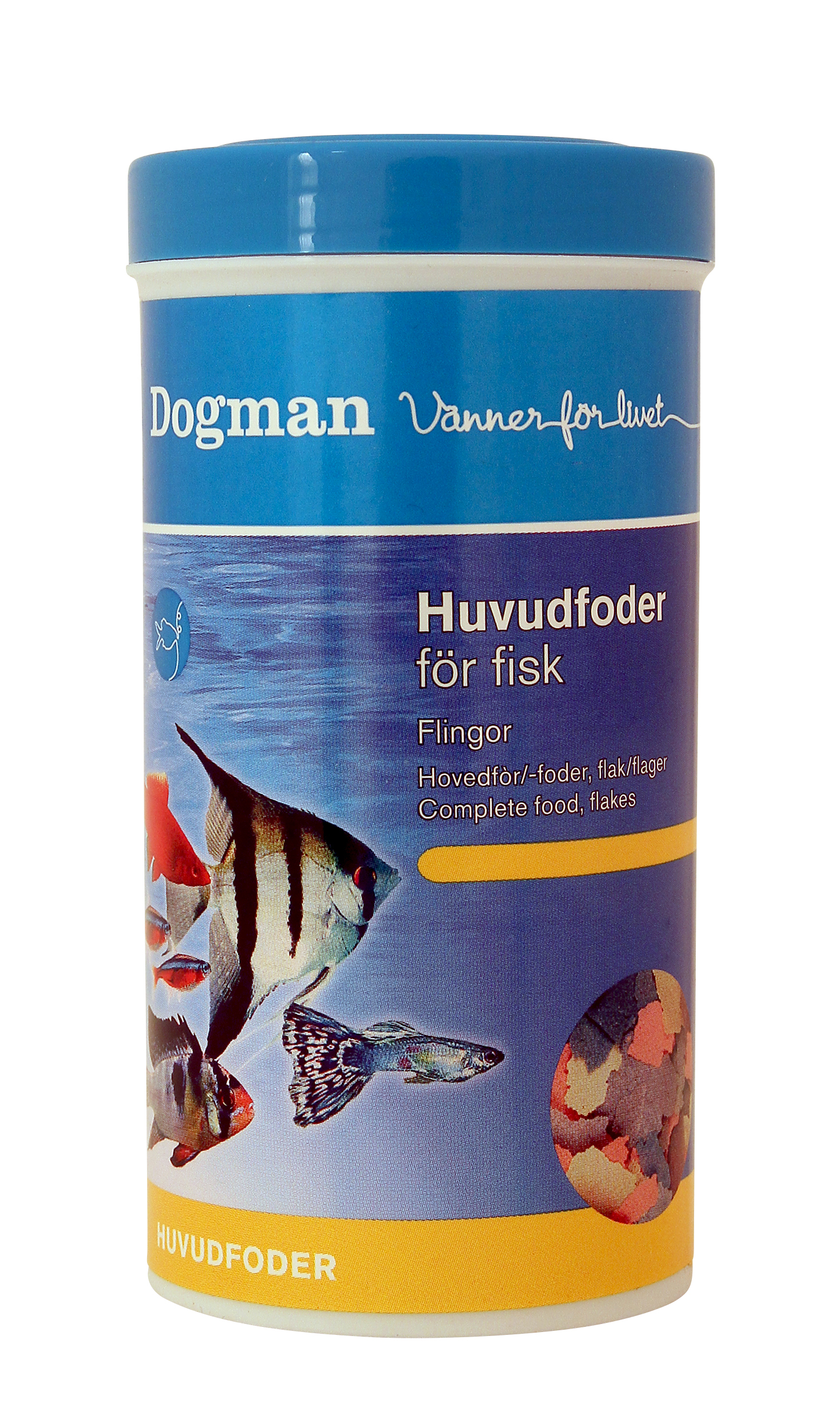 Dogman Huvudfoder för fisk 250ml